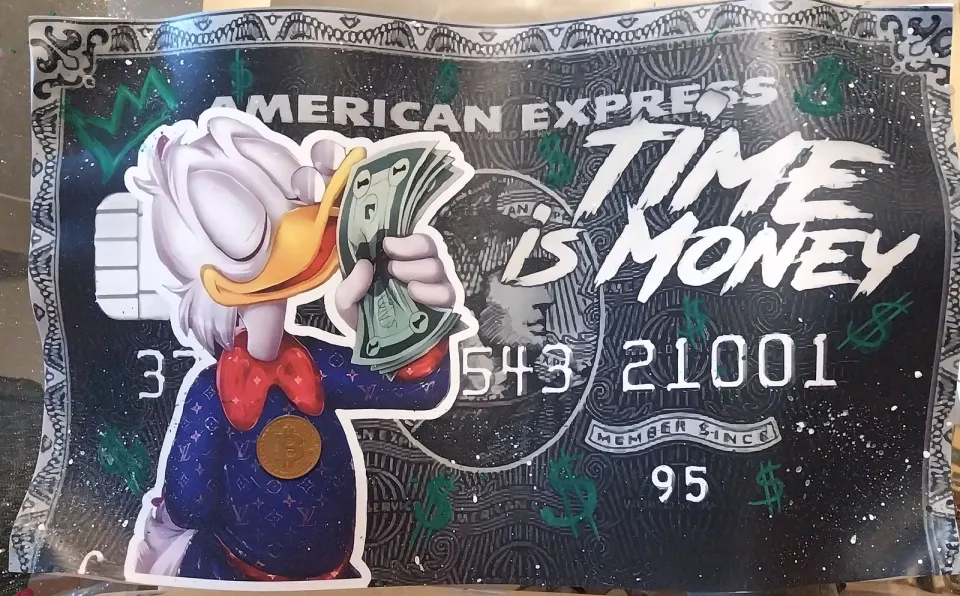 Opera American Express con personaggio Pop di RO5